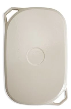 Habitat Large Cast Iron Grill Pan - Cream 10 Habitat Large Cast Iron Grill Pan - Cream -Home Furnishings Store 9596120 R Z004A