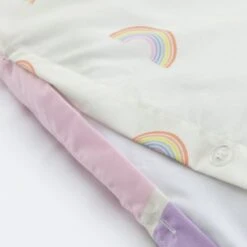 Habitat Kids Rainbow Panel Multicolour Bedding Set - Toddler -Home Furnishings Store 9601493 R Z005A