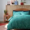 Habitat Emerald Brush Strokes Green Bedding Set - Single -Home Furnishings Store 9602382 R Z001A