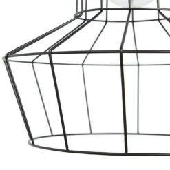 Habitat Indus Large Country Wire Shade - Black -Home Furnishings Store 9602928 R Z002A