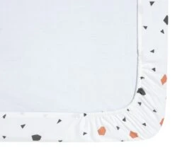 Habitat Kids Cotton Geo Shapes Pack Of 2 Fitted Sheet - Cot -Home Furnishings Store 9605877 R Z003A