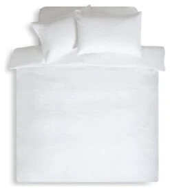 Habitat Cotton Waffle Plain White Bedding Set - Single -Home Furnishings Store 9607064 R Z002A