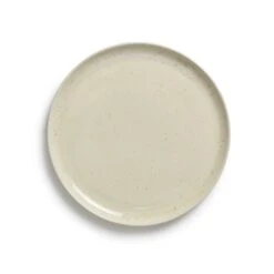Habitat Evora 4 Piece Stoneware Side Plates - Natural -Home Furnishings Store 9607370 R Z004A