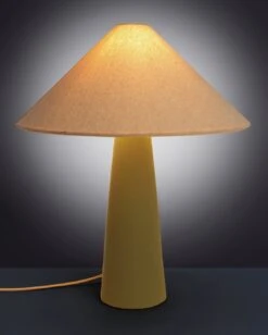 Habitat Conical Ceramic Table Lamp - Olive & Beige -Home Furnishings Store 9610264 R Z002A