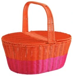 Habitat Abstract Play Bright Baker Style Picnic Basket -Home Furnishings Store 9610570 R Z002A