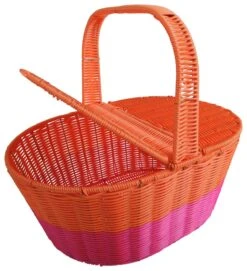 Habitat Abstract Play Bright Baker Style Picnic Basket -Home Furnishings Store 9610570 R Z003A