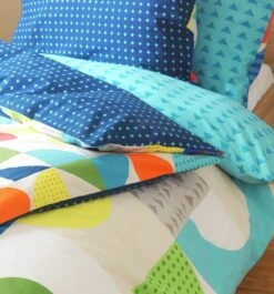 Habitat Kids Geo Shapes Twin Pack Bedding Set - Double -Home Furnishings Store 9610790 R Z006A