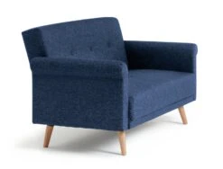 Habitat Evie Fabric 2 Seater Sofa In A Box - Navy Blue -Home Furnishings Store 9612437 R Z004A