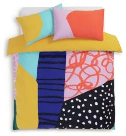 Habitat Panel Print Multicolour Bedding Set - Single 11 Habitat Panel Print Multicolour Bedding Set - Single -Home Furnishings Store 9613656 R Z002A