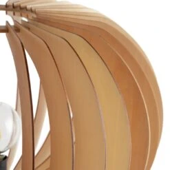 Habitat Achille Ash Wooden Tripod Floor Lamp - Oak -Home Furnishings Store 9615489 R Z002A