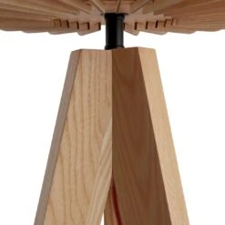 Habitat Achille Ash Wooden Tripod Floor Lamp - Oak -Home Furnishings Store 9615489 R Z003A