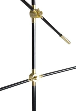 Habitat Jalonee Double Arm Floor Lamp - Black & Brass 15 Habitat Jalonee Double Arm Floor Lamp - Black & Brass -Home Furnishings Store 9616127 R Z003A