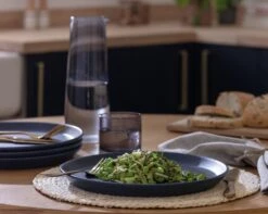 Habitat Addison 4 Piece Stoneware Dinner Plate - Blue -Home Furnishings Store 9616835 R Z001C