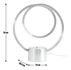 Habitat Pill Metal LED Table Lamp - Brushed Brass -Home Furnishings Store 9618761 R E001