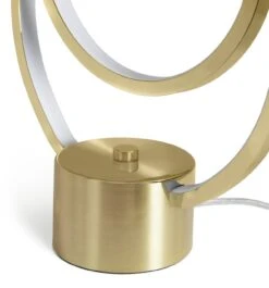 Habitat Pill Metal LED Table Lamp - Brushed Brass -Home Furnishings Store 9618761 R Z003A