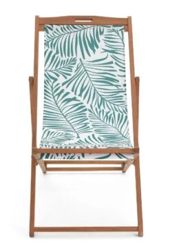 Habitat Folding Wooden Garden Deck Chair - White -Home Furnishings Store 9622829 R Z002A