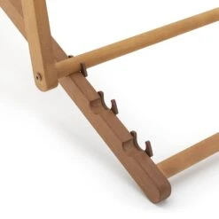 Habitat Folding Wooden Garden Deck Chair - White -Home Furnishings Store 9622829 R Z005A