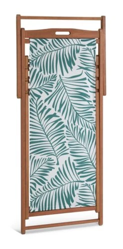 Habitat Folding Wooden Garden Deck Chair - White -Home Furnishings Store 9622829 R Z006A