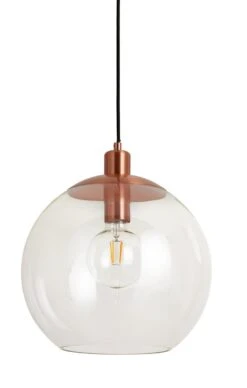 Habitat Coleman Metal Pendant Light - Copper -Home Furnishings Store 9628081 R Z001C