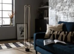 Habitat Sio LED Floor Lamp - Black -Home Furnishings Store 9629585 R Z002C