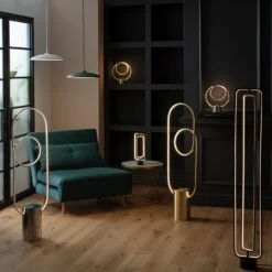 Habitat Sio LED Floor Lamp - Black -Home Furnishings Store 9629585 R Z003C