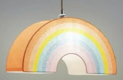 Habitat Kids Rainbow Paper Shade - Multicoloured 8 Habitat Kids Rainbow Paper Shade - Multicoloured -Home Furnishings Store 9641697 R Z002C