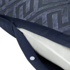 Habitat Velvet Geo Navy Bedding Set - Single -Home Furnishings Store 9651663 R Z004A